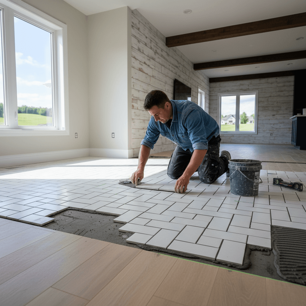 Tile Flooring Installation services in Milton — licensed tile installation near me