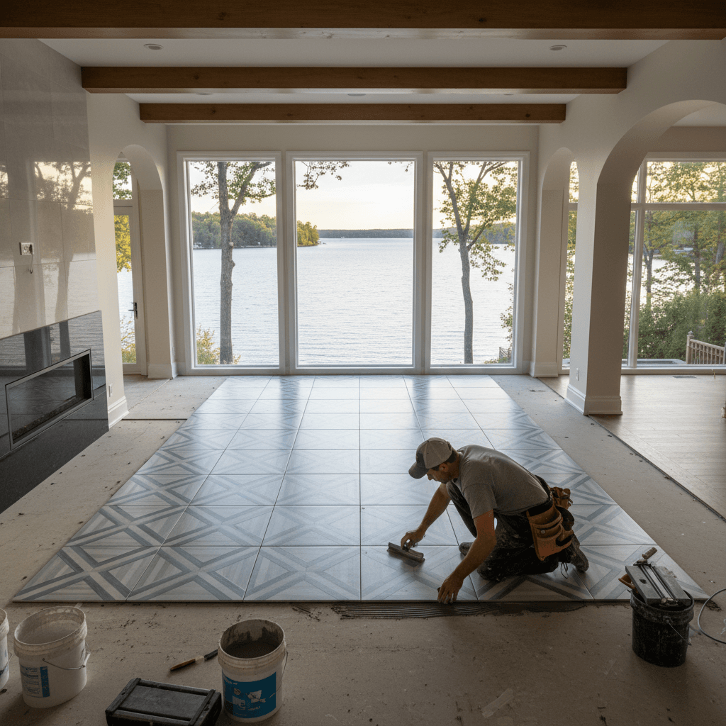 Tile Flooring Installation services in Oakville — licensed tile installation near me