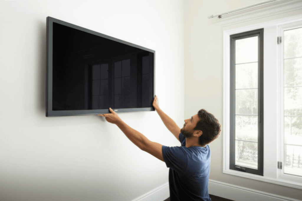 TV Mounting & Shelf Installation services in King City — licensed contractor near me