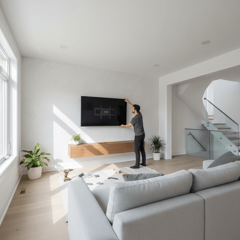 TV Mounting & Shelf Installation services in Scarborough — licensed contractor near me