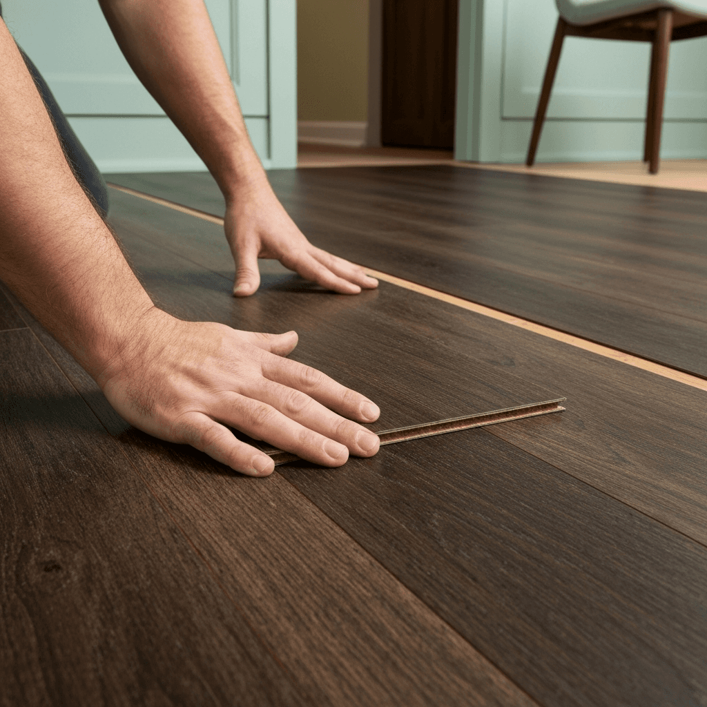 Professional vinyl flooring installation project by RenoHouse in Etobicoke — vinyl flooring installation cost toronto