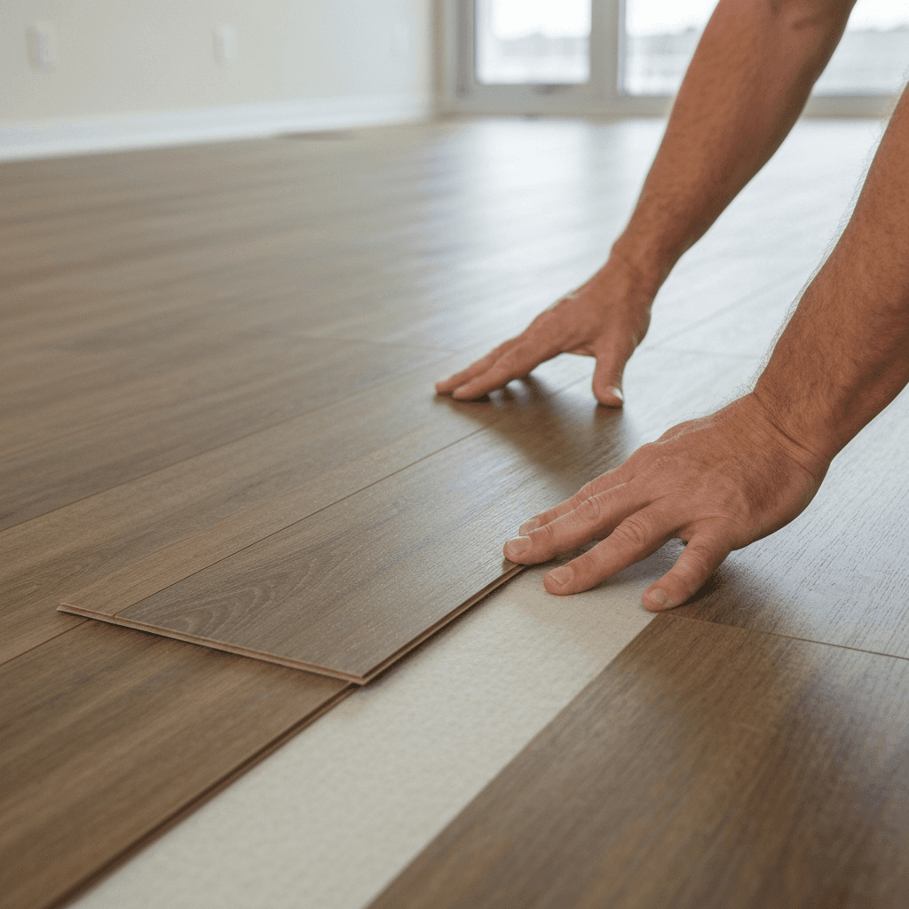 Professional vinyl flooring installation project by RenoHouse in North York — vinyl flooring installation cost toronto
