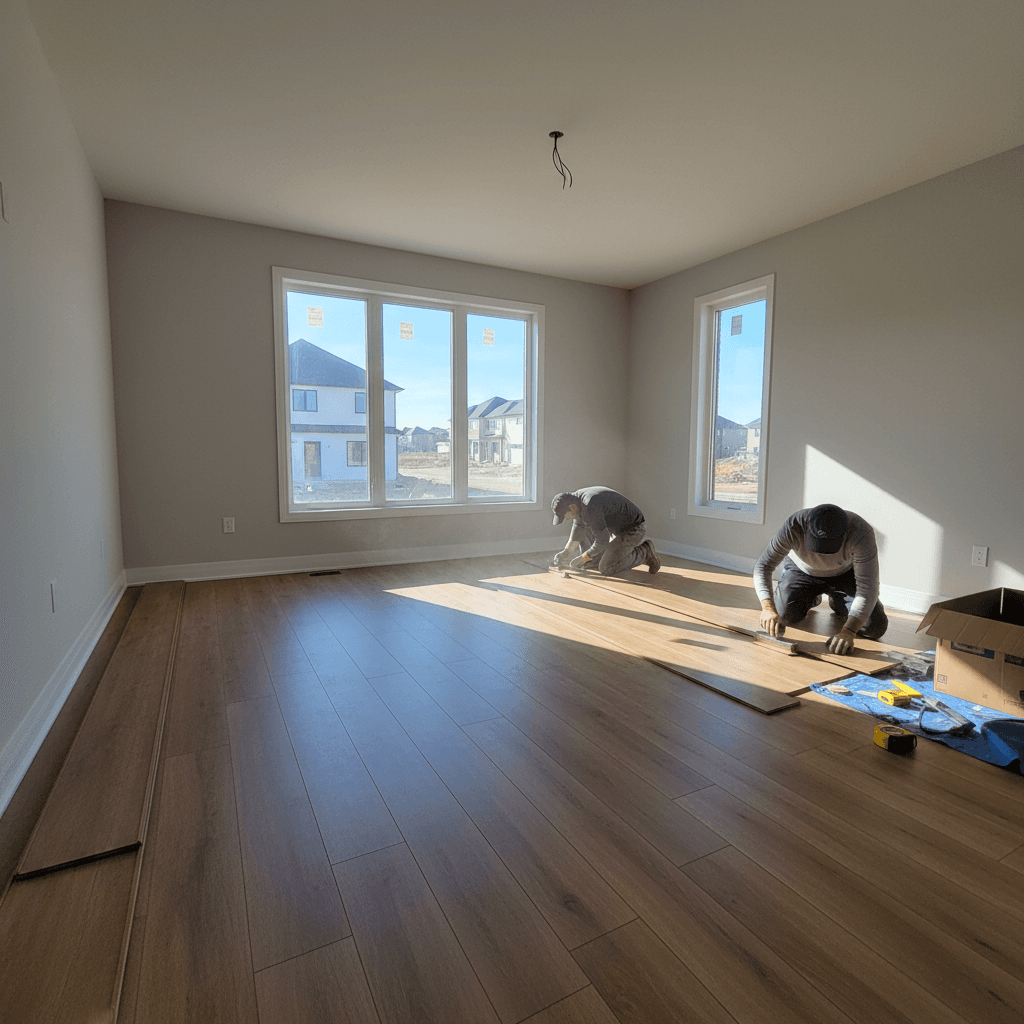 Vinyl Flooring Installation services in East Gwillimbury — licensed vinyl flooring installation near me