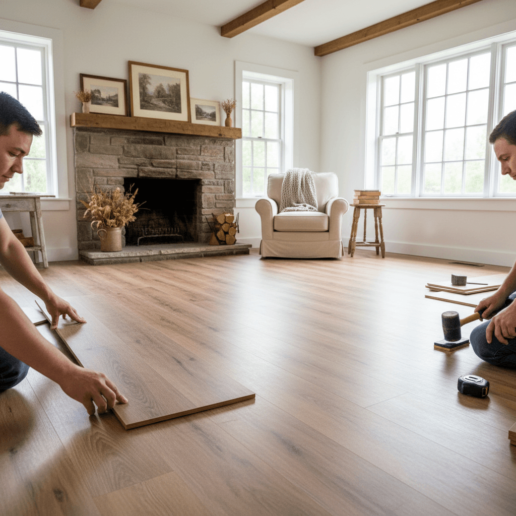 Vinyl Flooring Installation services in Georgetown — licensed vinyl flooring installation near me