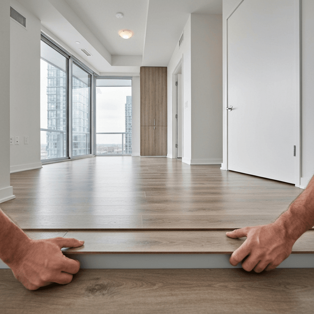 Vinyl Flooring Installation services in North York — licensed vinyl flooring installation near me