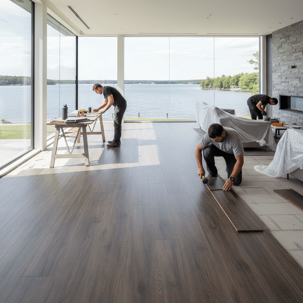 Vinyl Flooring Installation services in Oakville — licensed vinyl flooring installation near me
