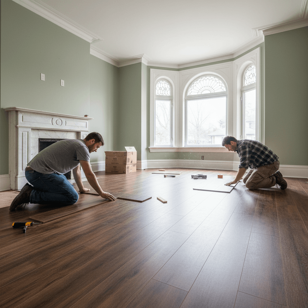 Vinyl Flooring Installation services in Oshawa — licensed vinyl flooring installation near me