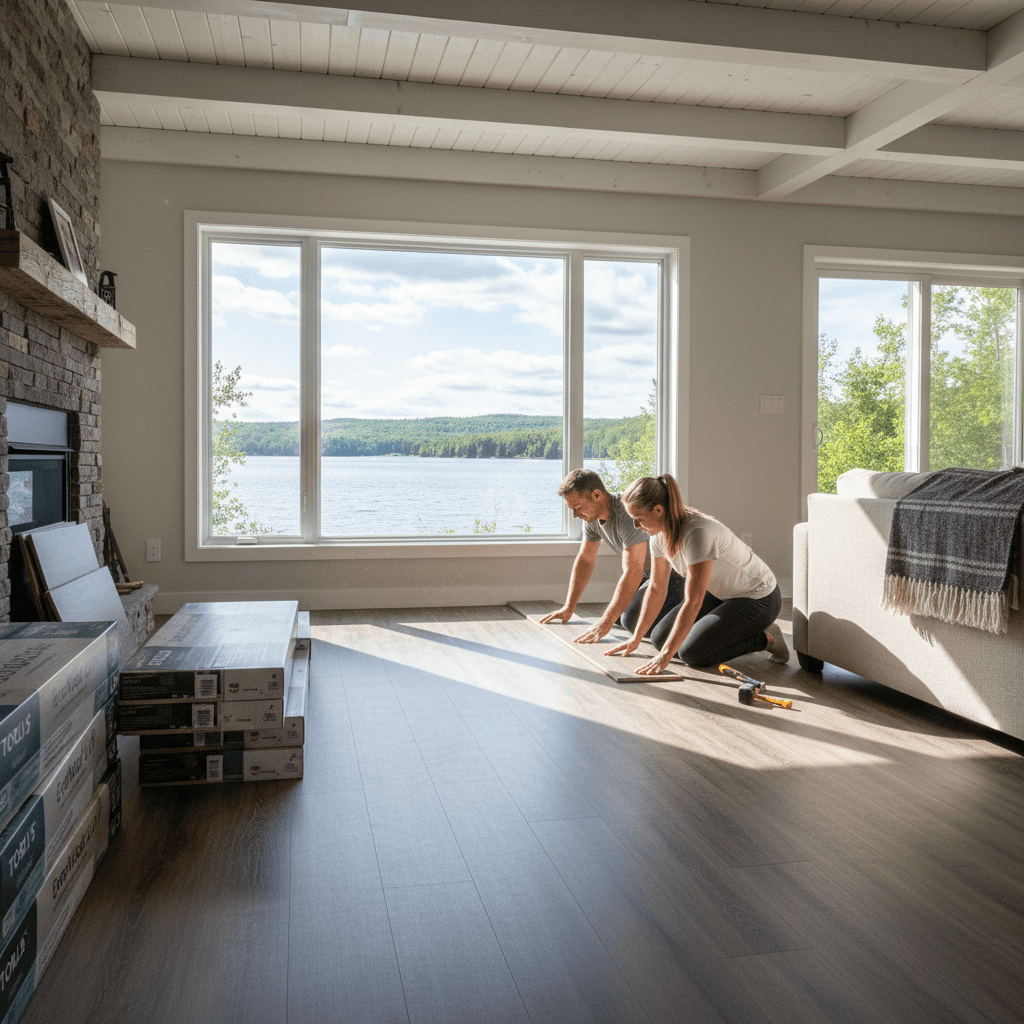 Vinyl Flooring Installation services in Scugog — licensed vinyl flooring installation near me