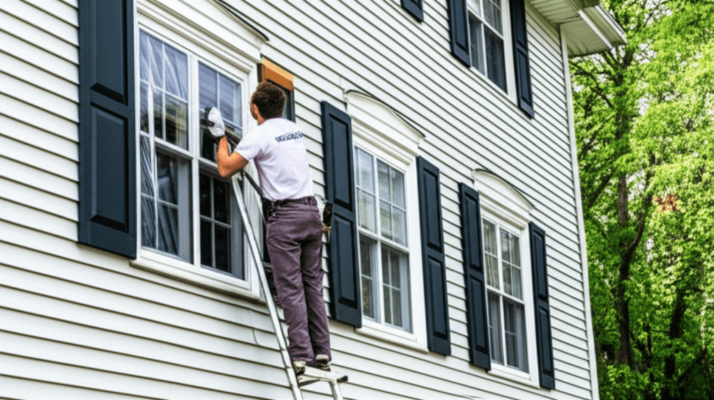Professional window cleaning services project by RenoHouse in Newmarket — deck boards