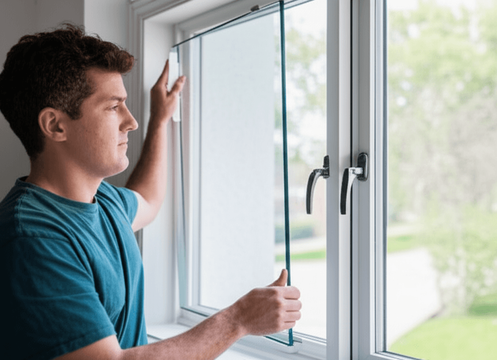 Professional window glass replacement project by RenoHouse in Etobicoke — broken windows