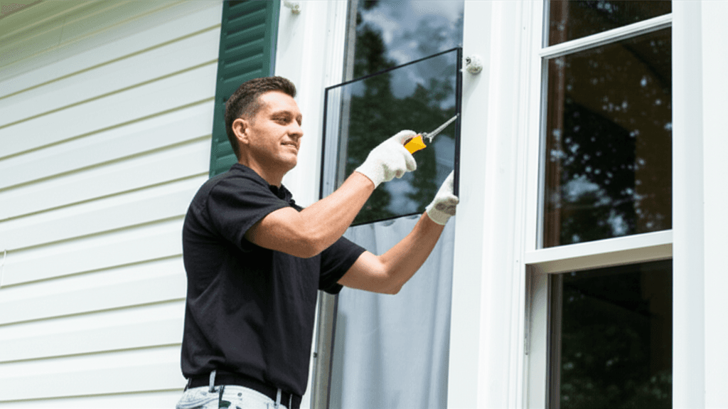 Window Glass Replacement services in Burlington — licensed broken window near me