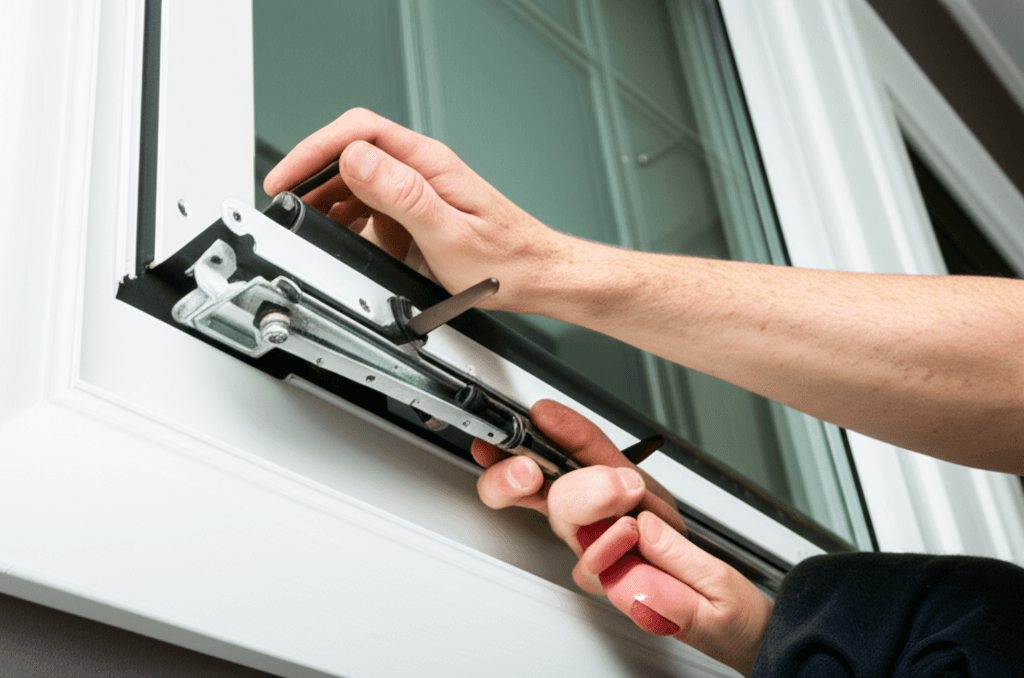 Professional window repair project by RenoHouse in Brampton — glass window repair