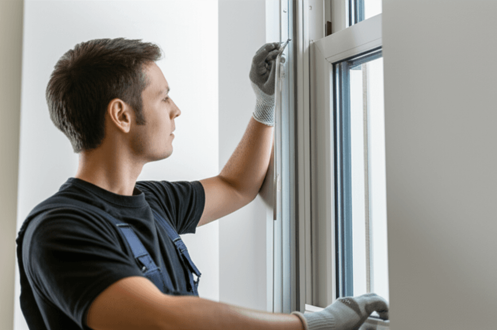 Professional window repair project by RenoHouse in Pickering — glass window repair