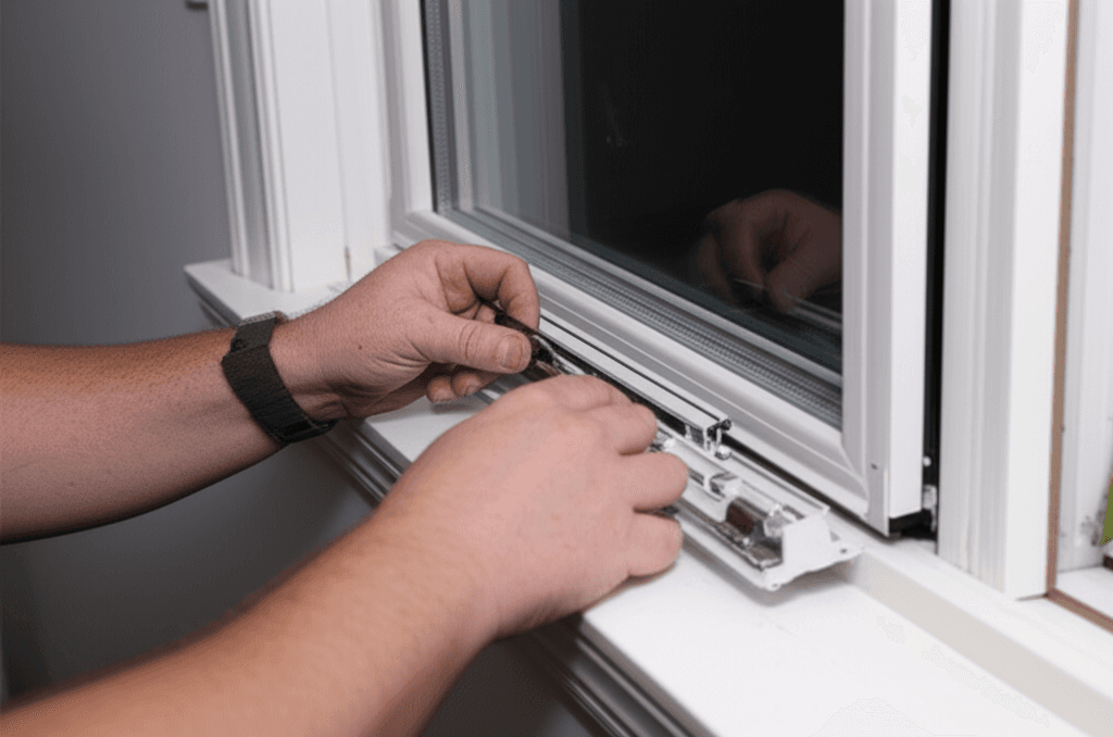 Professional window repair project by RenoHouse in Scarborough — glass window repair