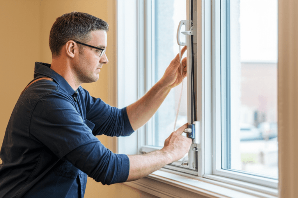 Professional window repair project by RenoHouse in Stouffville — glass window repair