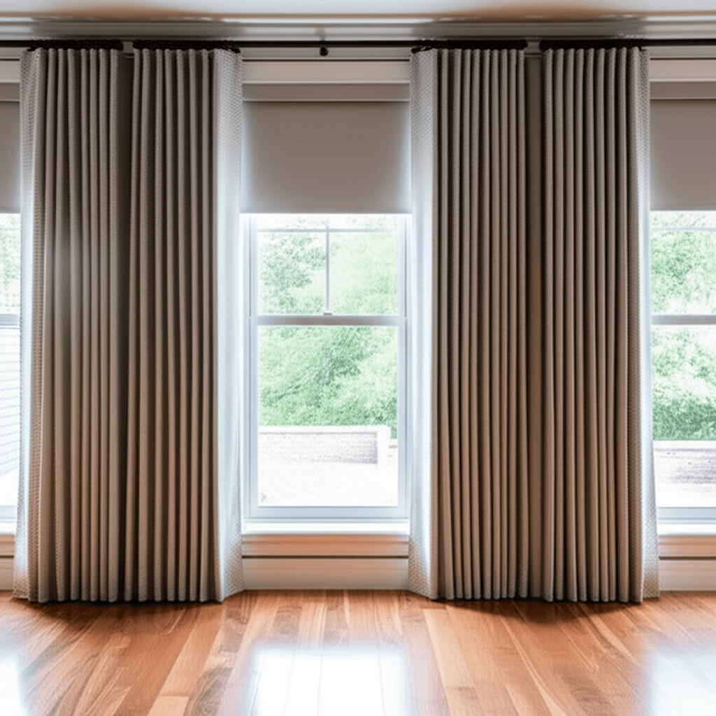Professional curtain & blind installation project by RenoHouse in Burlington — curtain installation toronto