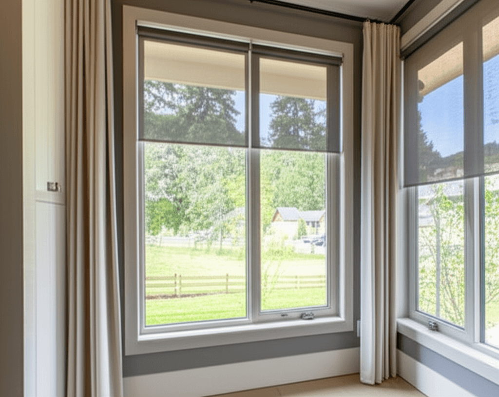 Curtain & Blind Installation work by RenoHouse Toronto GTA