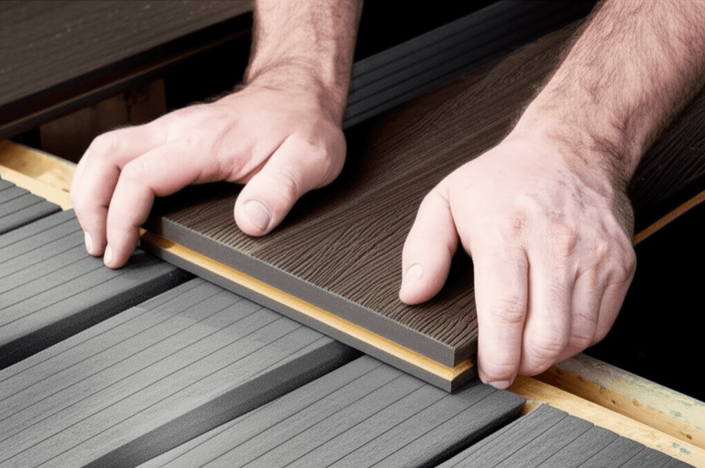 Professional deck boards & decking materials project by RenoHouse in Aurora — deck boards