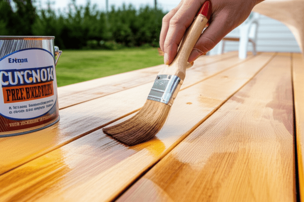 Professional deck staining & finishing project by RenoHouse in Uxbridge — quality workmanship