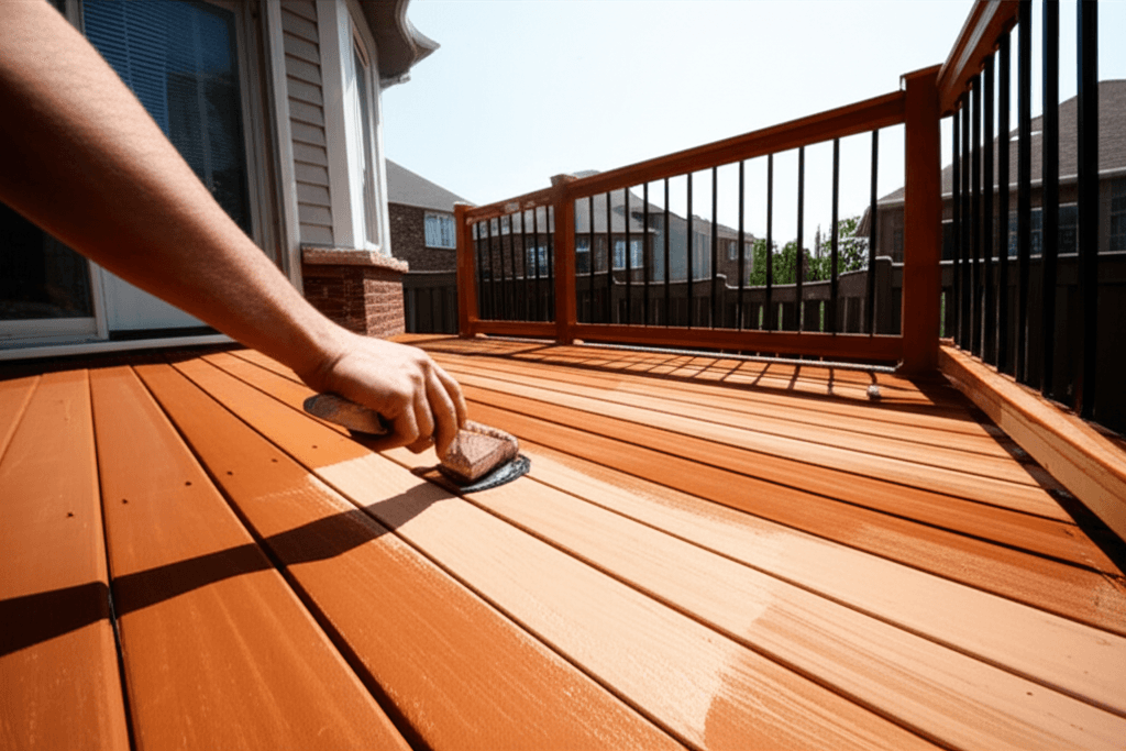 Deck Staining & Finishing services in Ajax — licensed deck staining near me