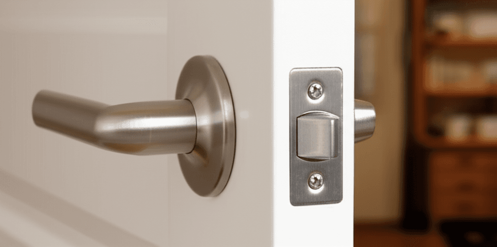 Professional door hardware installation project by RenoHouse in Uxbridge ā exterior doors