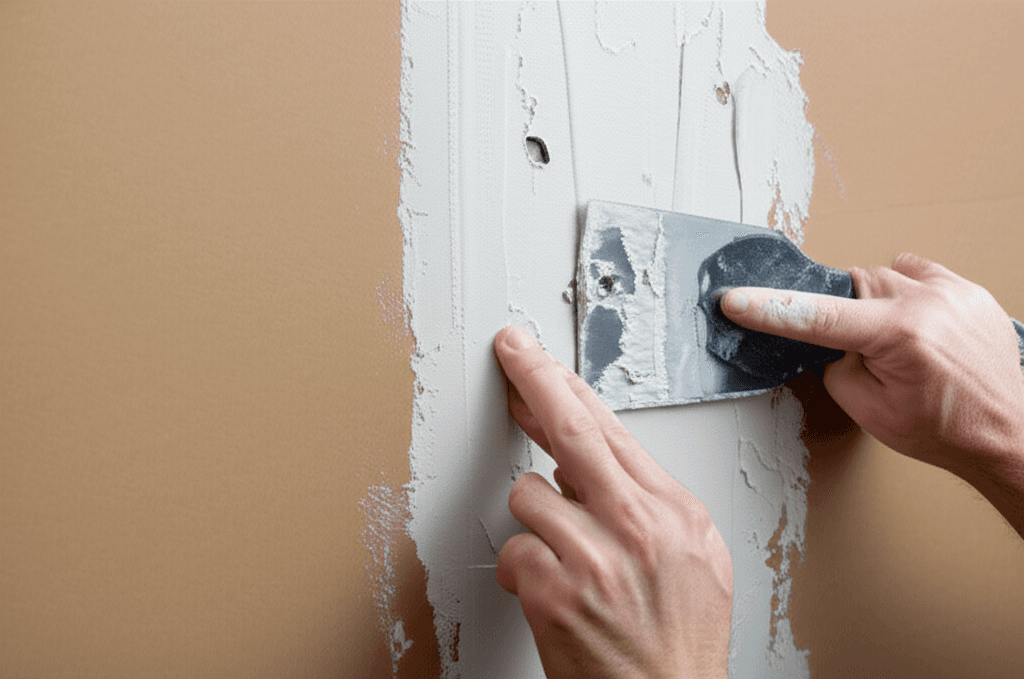 Professional drywall repair project by RenoHouse in Uxbridge — drywall repair mississauga