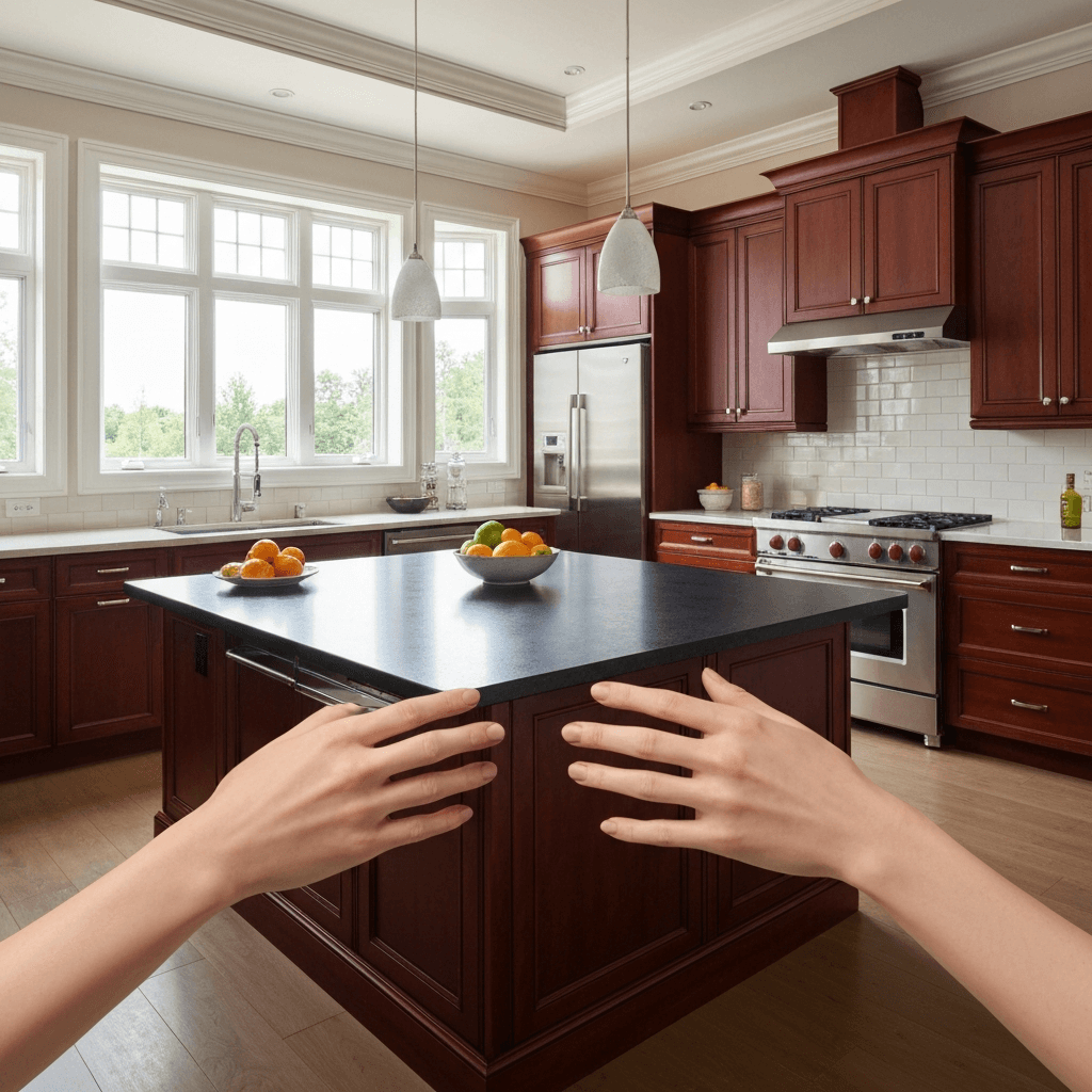 Professional interlocking driveway & patio project by RenoHouse in Brampton — deck boards