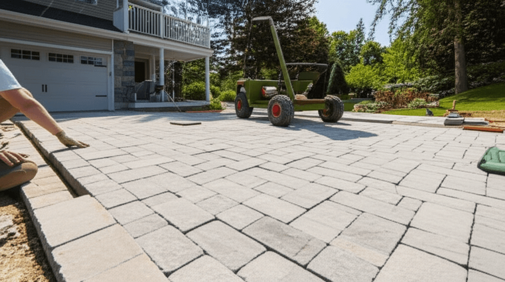 Interlocking Driveway & Patio services in Georgina — licensed deck near me