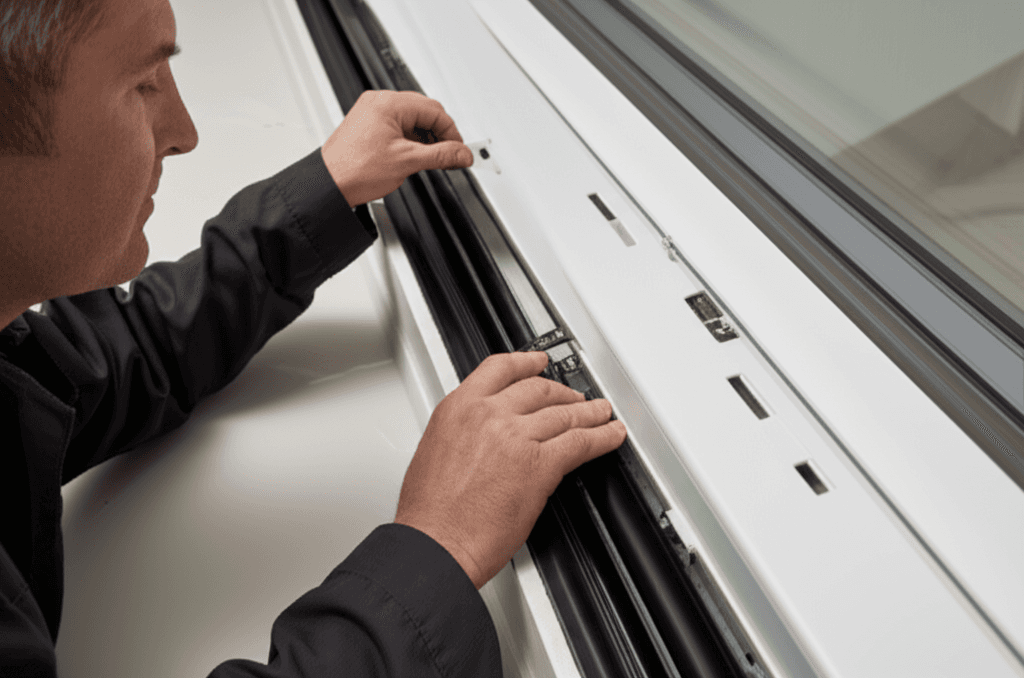 Professional sliding door repair & installation project by RenoHouse in Richmond Hill — exterior doors