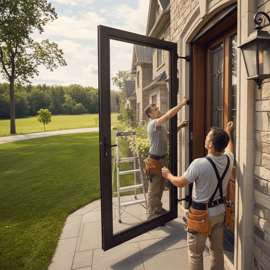 Storm Door Installation services in King City — licensed door near me