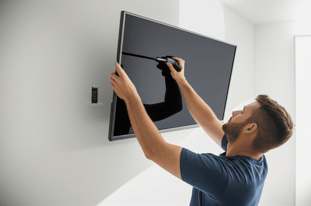 TV Mounting & Shelf Installation services in Ajax — licensed contractor near me