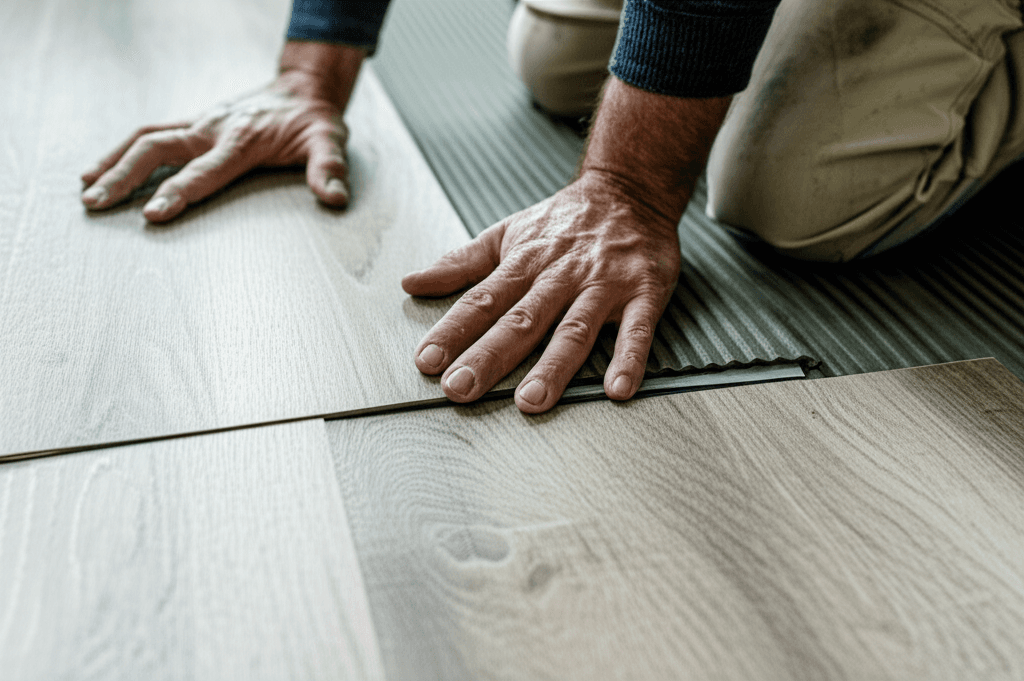 Professional vinyl flooring installation project by RenoHouse in Toronto — vinyl flooring installation cost toronto