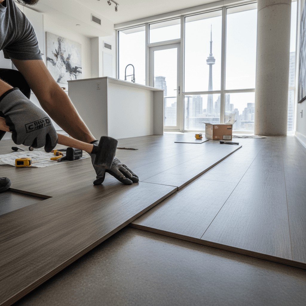 Vinyl Flooring Installation services in Toronto — licensed vinyl flooring installation near me