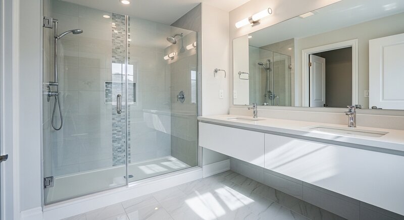 Bathroom renovation project in Burlington — RenoHouse