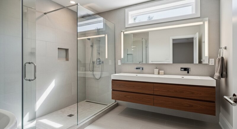Bathroom renovation project in East Gwillimbury — RenoHouse