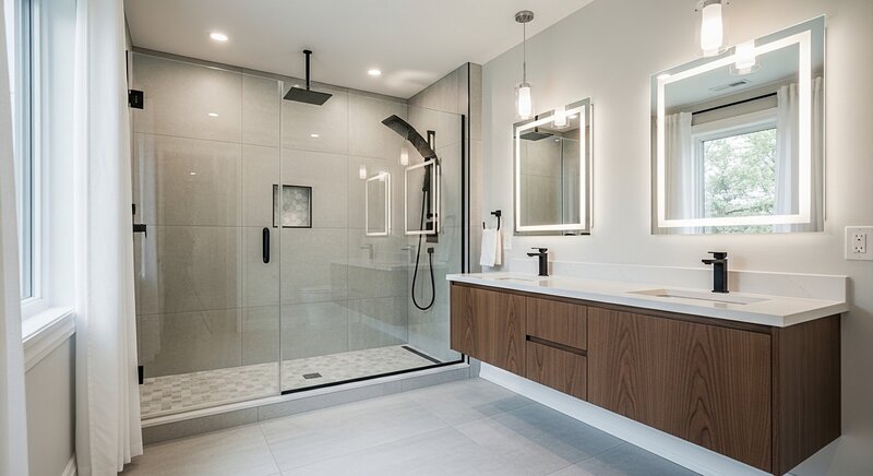 Bathroom renovation project in Newmarket — RenoHouse