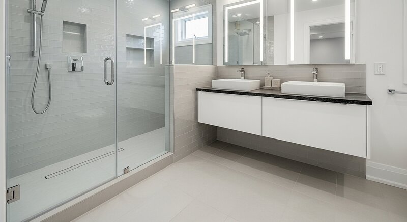 Bathroom renovation project in North York — RenoHouse