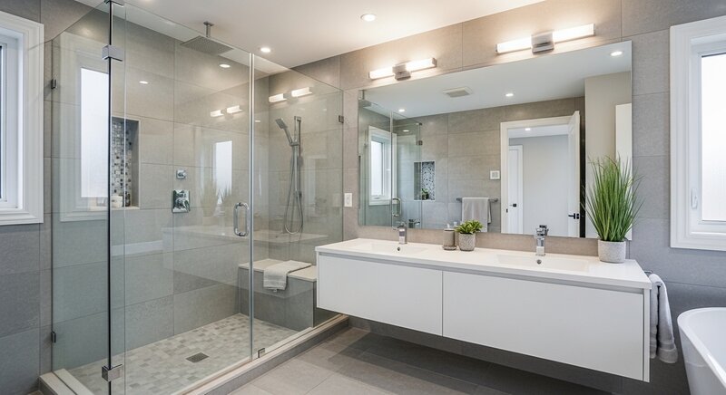 Bathroom renovation project in Richmond Hill — RenoHouse