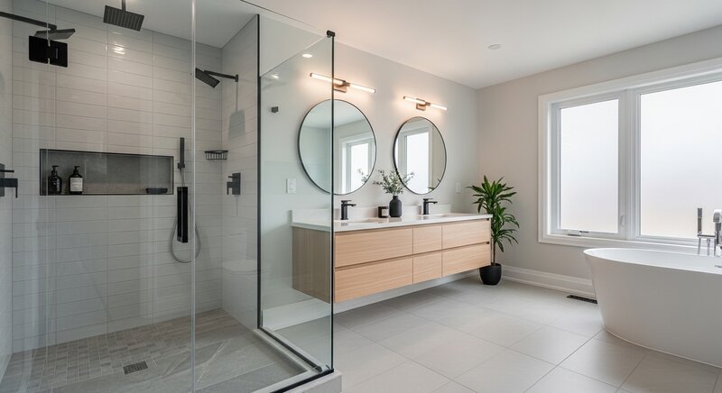 Bathroom renovation project in Vaughan — RenoHouse