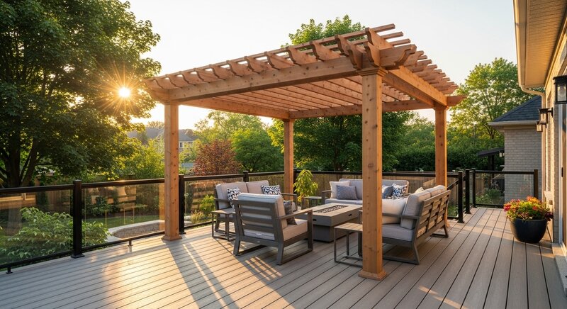 Deck building project in Caledon — RenoHouse