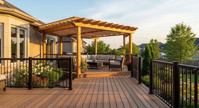 Deck building project in Georgetown — RenoHouse