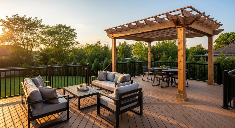 Deck building project in King City — RenoHouse