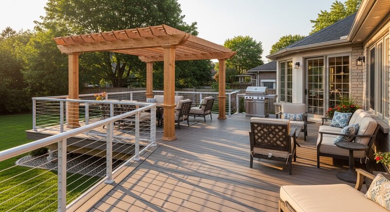 Deck building project in Markham — RenoHouse