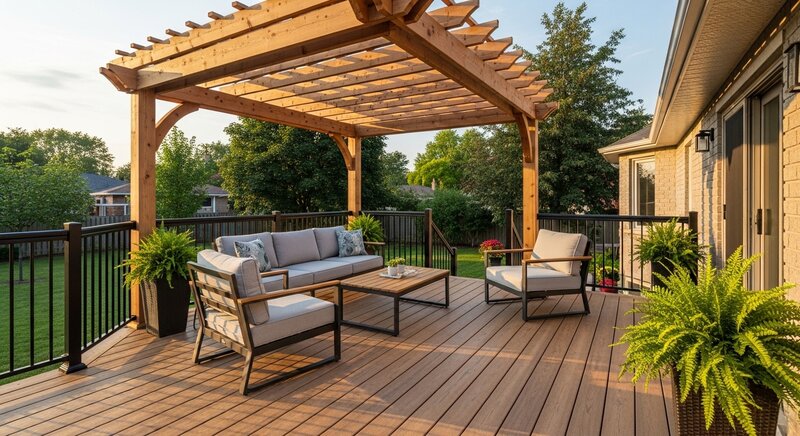 Deck building project in Mississauga — RenoHouse