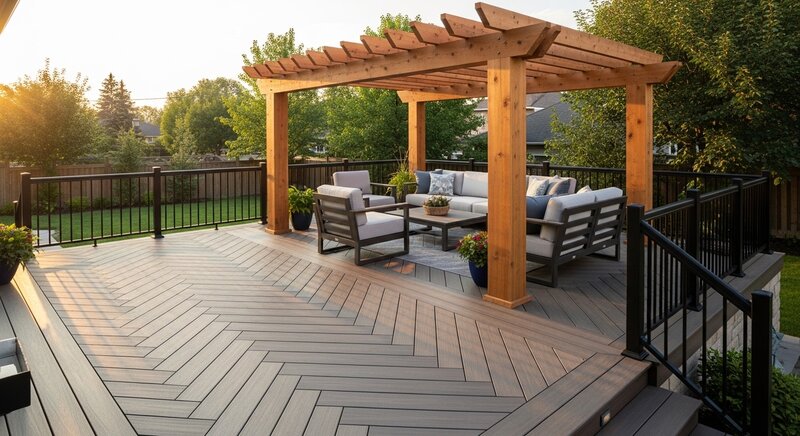 Deck building project in North York — RenoHouse