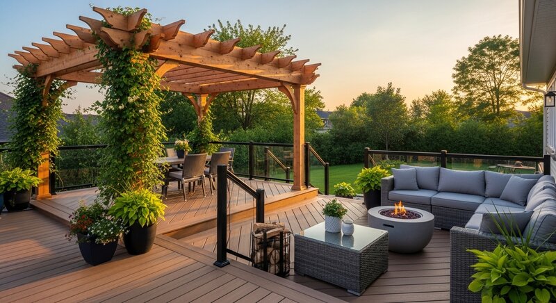 Deck building project in Oshawa — RenoHouse