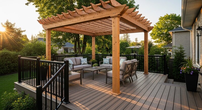 Deck building project in Pickering — RenoHouse