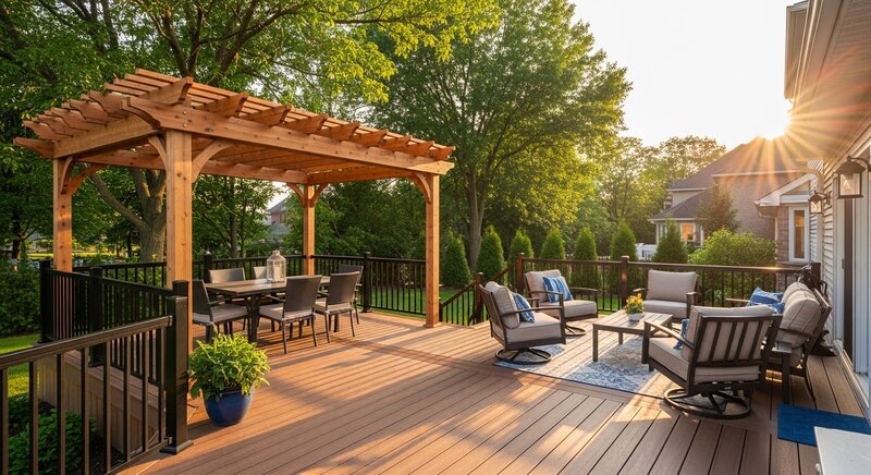 Deck building project in Scugog — RenoHouse