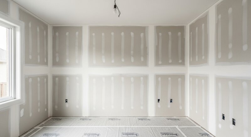 Drywall finishing project in Whitby — RenoHouse