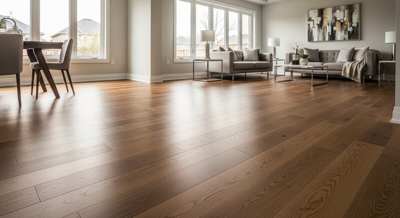 Hardwood flooring installation project in Mississauga — RenoHouse
